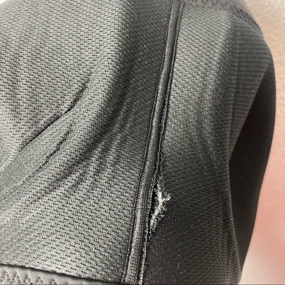 Athleta Black Gigi mesh sports bra - Picture 7 of 9